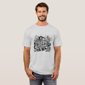 T-shirt "T-shirt graphique classique - Tee coton doux "Ten (Devant entier)