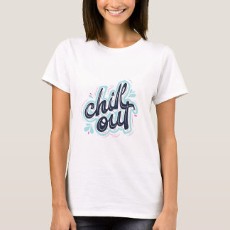 T-shirt T Shirt Graphique Féminin Typographie Rétro Détent