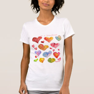 T-shirt T-shirt/habillement de 19 coeurs de Valentine