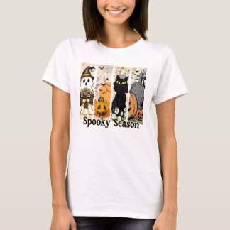 T-shirt T‑Shirt Halloween Saison Sombres