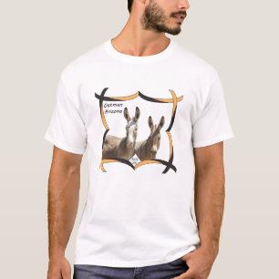 T-shirt T-Shirt, hommes, faune, ânes, Oatman, Arizona
