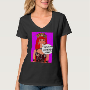 T-shirt T-shirt-J'ai choisi la route moins voyagé et main