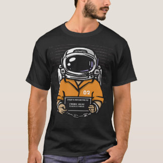 T-shirt T Shirt, l'astronaute criminel