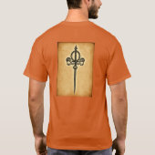 T-shirt T-Shirt, le logo à la mode pour hommes (Dos)