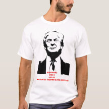 T Shirt le président Trump avec son diagnostic
