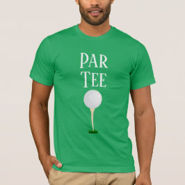 T-shirt T-shirt met golfbal op t-shirt