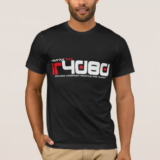 T-shirt T-shirt met industrielijn #4080 (zwart)