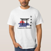 T-shirt T shirt Musashi Shrine RBB POB (Devant)