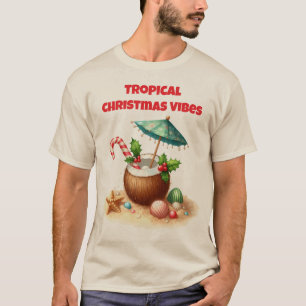 T-shirt T-Shirt-Noël Tropical T Shirt de Famille