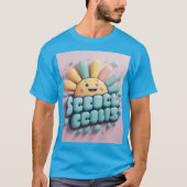 T-shirt "T-shirt noir classique pour hommes : intemporel,  (Devant)