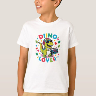 T-shirt "T-Shirt pour Amoureux de Dinosaures – Dino Cartoo