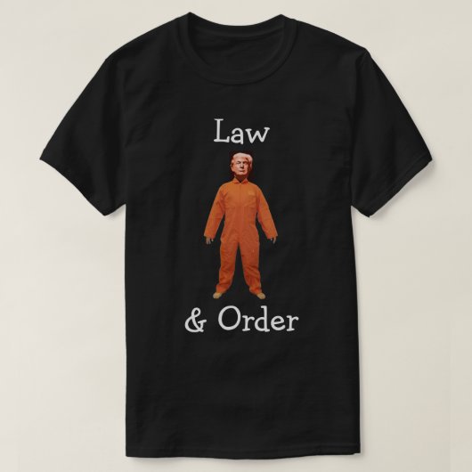 T-shirt T-Shirt, prisonnier de Trump (Design devant)
