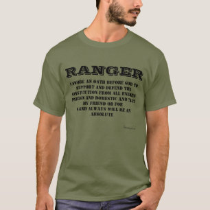 T-shirt T-shirt RANGER Oath GreenT-Shirt
