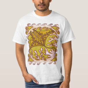 T-shirt T Shirt Rayon Manta Flamboyant