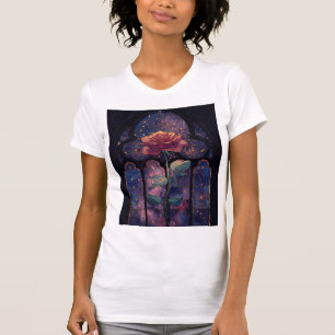 T-shirt "T-shirt Rose cosmique
