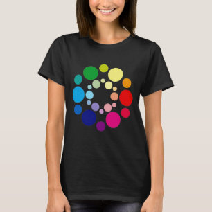 T-shirt T Shirt Roue Chromatique