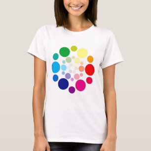 T-shirt T Shirt Roue Chromatique