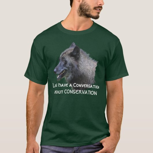 T-shirt T-Shirt, soutien à la conservation de la faune du  (Devant)