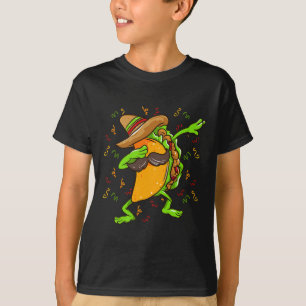 T-shirt T Shirt Taco Dabbing Cinco De Mayo Fête Mexicaine