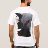 T-shirt "T-shirt Vibes Attitude Anime (Dos)