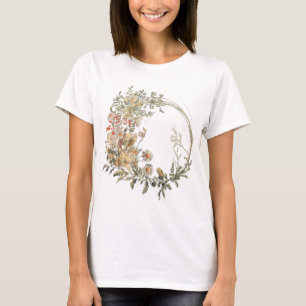 T-shirt "T-Shirt Vintage en germe - Elégant botanique