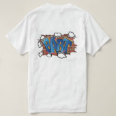T-shirt T-ShirtBART" Urban Graffiti Art - Breaking Through (Design dos)