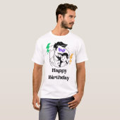 T-shirt T-ShirtCélébrer Vous — Un anniversaire qui vaut la (Devant entier)
