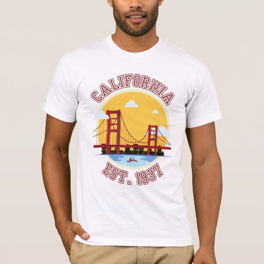 T-shirt T-ShirtGolden State Vibes (Devant)
