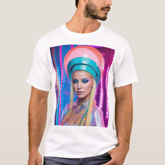 T-shirt T-ShirtLa Pop Princesse du Futurisme Pastel
