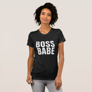 T-Shirt T-SHIRTS BOSS BABE DAMES