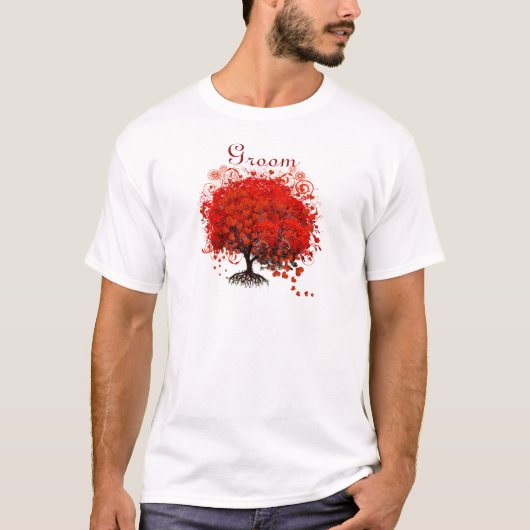 T-shirt T-Shirts, Cadeaux, Stickers & Favoriser Mariage Ar (Devant)