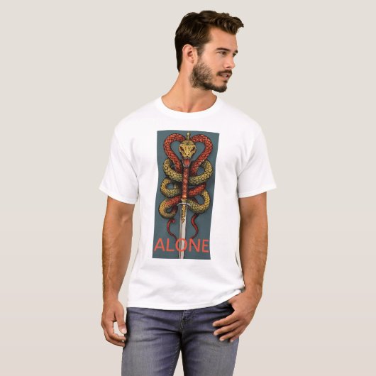 T-shirt "T-shirts d'avant-garde Wilderness pour homme seul (Devant entier)