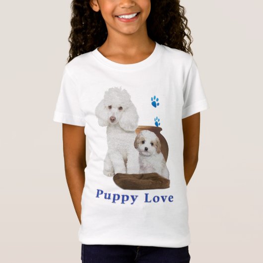 T-Shirt t-shirts-de-poodle (Devant)