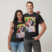 T-shirt "T-Shirts en couple parfait : Conception correspon (Unisexe)