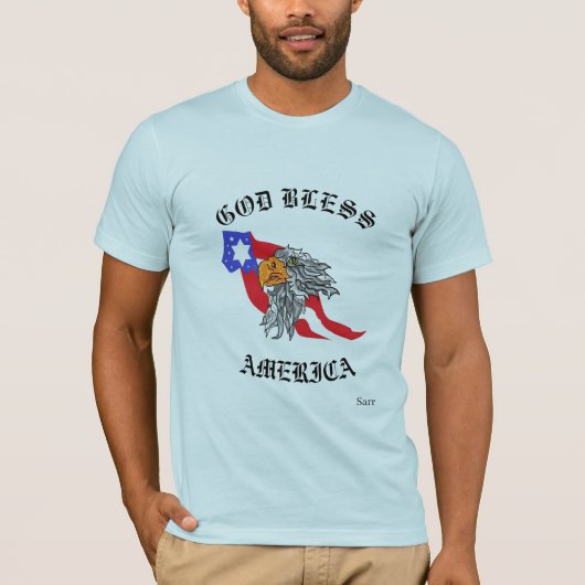 T-shirt T-Shirt's : Gog Bless America (Devant)
