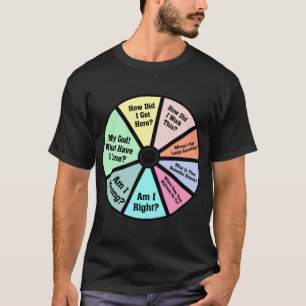 T-shirt T-ShirtUne Fois Dans Un Diagramme À Jour