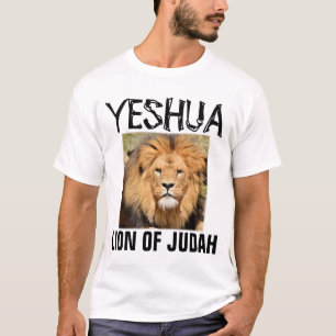 T-shirt T-sjirts juif du Messie, lion de Judah