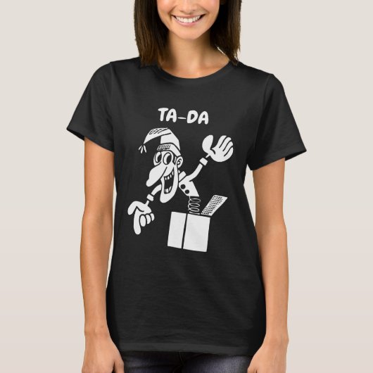 T-shirt TA-DA diable en boîte (Devant)