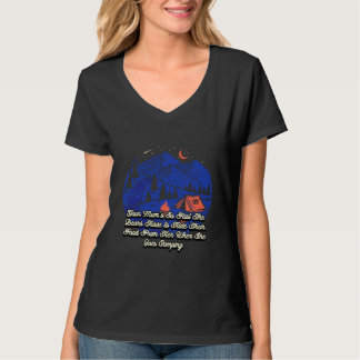 T-shirt Ta Mère Est Si Rapide Camping Maman Camping-car Mè