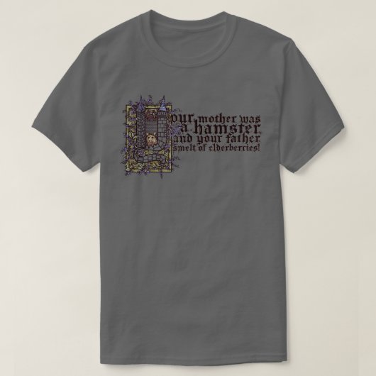 T-shirt Ta mère était un Hamster (Design devant)