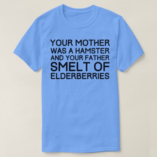 T-shirt Ta Mère Était Un Hamster (Design devant)