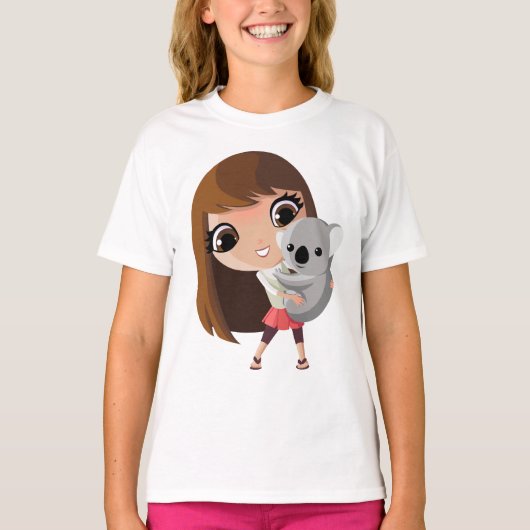 T-shirt Taara et Pudding le Koala (Devant)