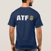 T-SHIRT TABAC ET ARMES À FEU D'ALCOOL D'ATF (Dos)