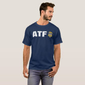 T-SHIRT TABAC ET ARMES À FEU D'ALCOOL D'ATF (Devant entier)
