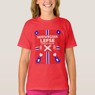 T-shirt Tabard de pain plat norvégien Lefse