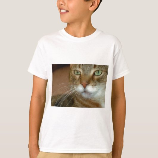 T-shirt Tabby Cat Love (Devant)