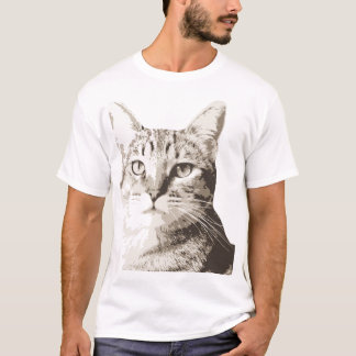T-shirt Tabby Cat Portrait