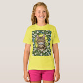 T-shirt Tabby Chat Et Massachusetts Mayflowers 3 (Devant entier)