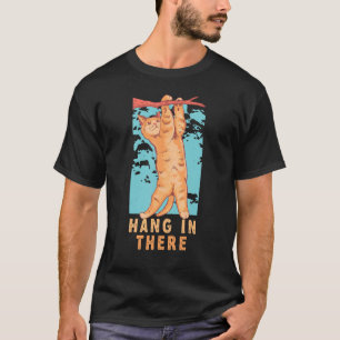 T-shirt Tabby Chat Hang Dans Là Feline Compagnon Chats