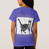 T-Shirt Tabby Chat Joyeux Noël Catsmus Rouge Funny Chats T (Dos)